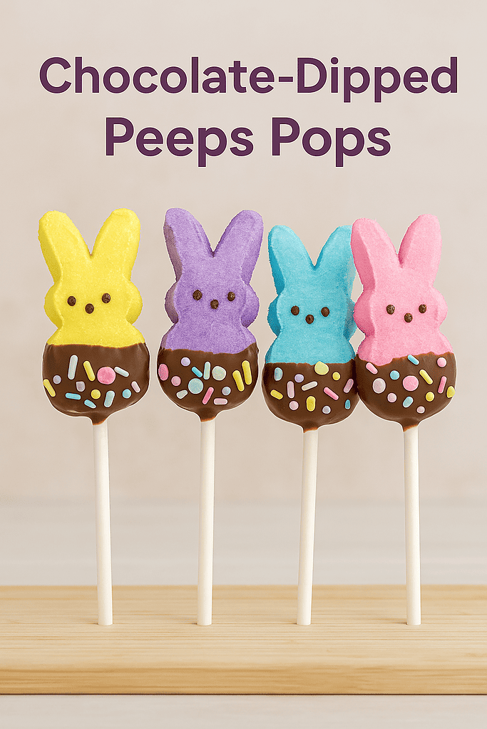 Chocolate dipped Easter Peep